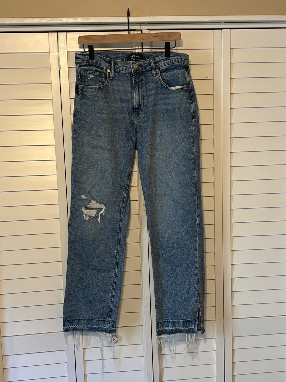 GAP 90s Loose Split-Hem Jeans